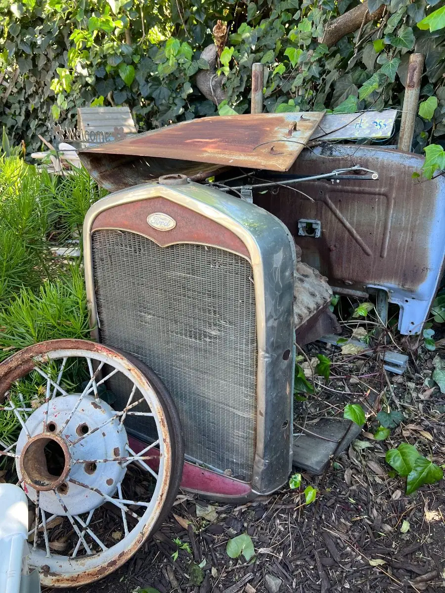 Vintage Ford Model A Radiator and Shell