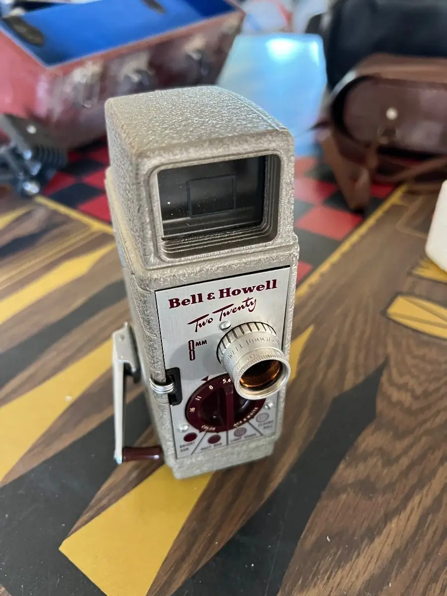 Bell & Howell Two Twenty 8mm Movie Camera