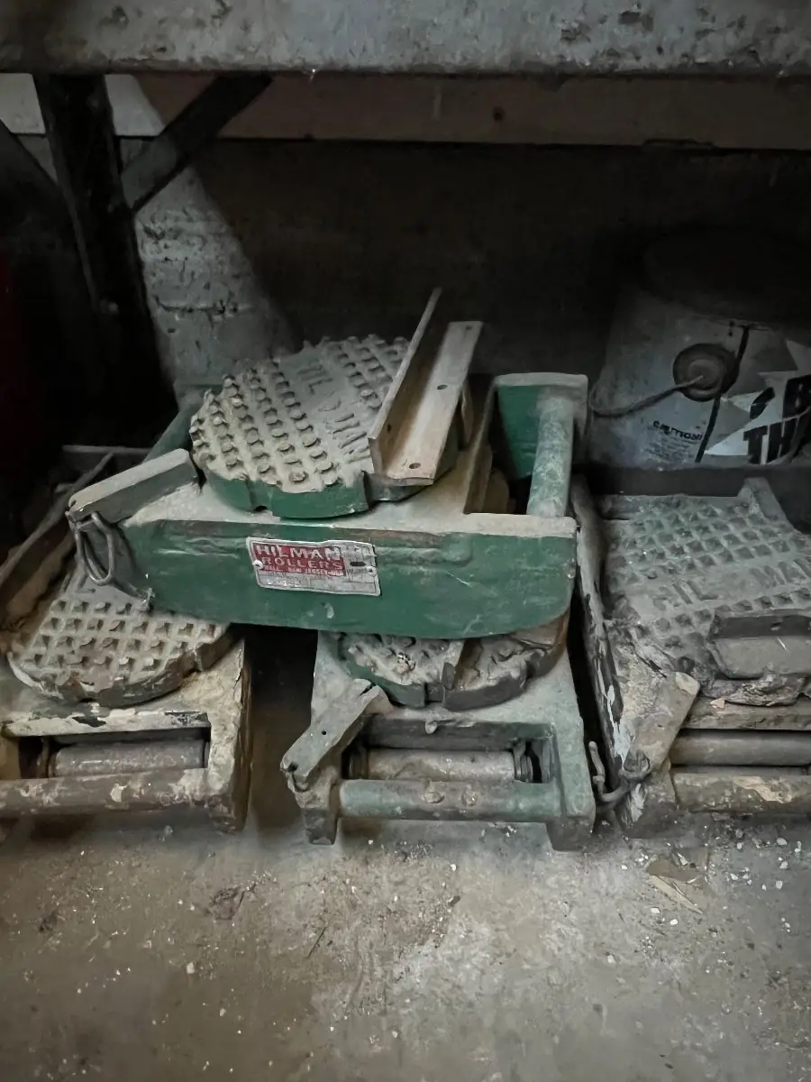 1 Machinery rollers