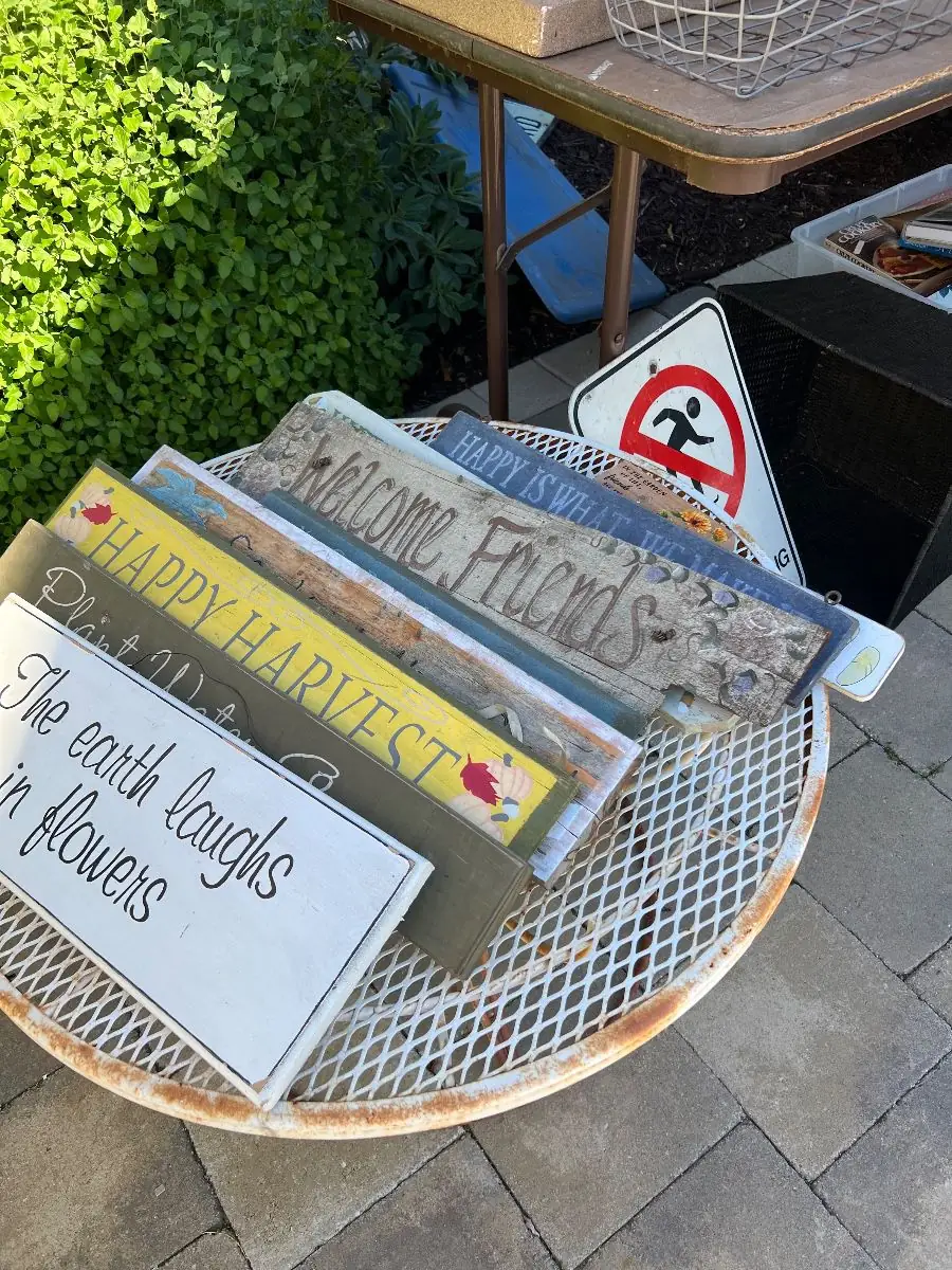 Novelty Pedestrian Warning Sign